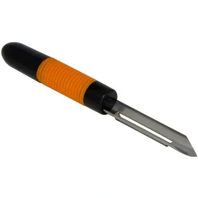 Image of New Lancashire Peeler Peeling Potato Vegetable Fruit Handle Grip Steel Quality