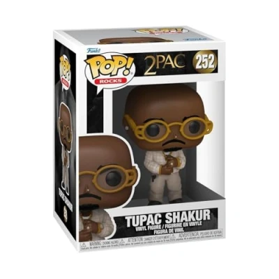 Image of Funko POP! Rocks: Tupac Loyal to the Game Collectable Vinyl Figure Gift Idea Official Merchandise Toys for Kids &amp; Adults Music Fans Model Collectors and Display