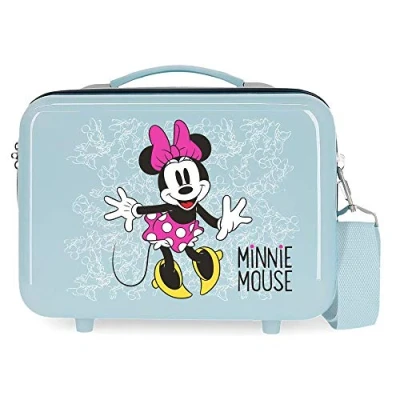 Image of Disney Minnie Enjoy the Day Adaptable Beauty Case Blue 66x48x26 cm ABS