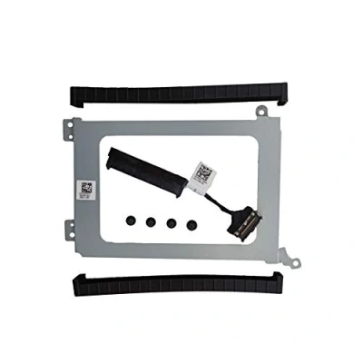 Image of NEW For Dell XPS 15 9550 9560 Precision 5510 5520 Hard Drive HDD Cable +Caddy +Rubber Rail XDYGX