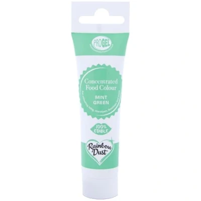 Image of Rainbow Dust ProGel® Concentrated Food Colour, Mint Green Colouring Gel For Baking and Cake Decorating, 25g Tube