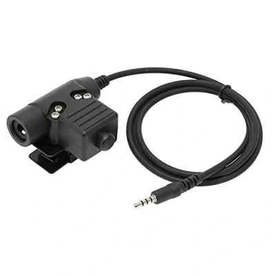 Image of U94 PTT Walkie Talkie Connector,U94 Adapter Headset Cable plug Headphone Converter,for 3.5mm Mobile Phone
