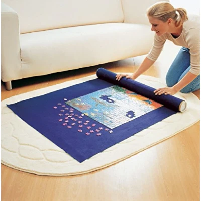 Image of Giant Jumbo Jigsaw Roll up Puzzle Store Storage Mat Tube to 3000 Pieces