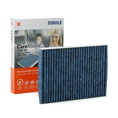 Image of 72414103 Pollen filter MAHLE ORIGINAL LAO 63 VOLKSWAGEN: Golf 4, Bora Saloon, Lupo / 3L, AUDI: A3 Hatchback, TT Coupe, Roadster