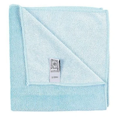 Image of Pack of 10 16&quot; x Washable &amp; Heavyweight Microtex Microfibre Cleaning Cloth. Ideal to use on all Household Workplace (Blue)