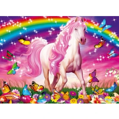 Image of Horse Dream 100 Piece Glitter Puzzle