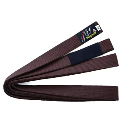 Image of Martial Arts Competition Grade BJJ Jiu Jitsu Pro Thick Quality Belt Brown (A4)