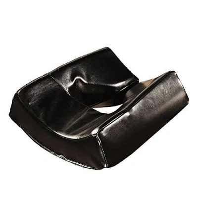 Image of Master Massage Ergonomicdream Face Cushion Pillow Memory Foam Universal Headrests Cradle In Black