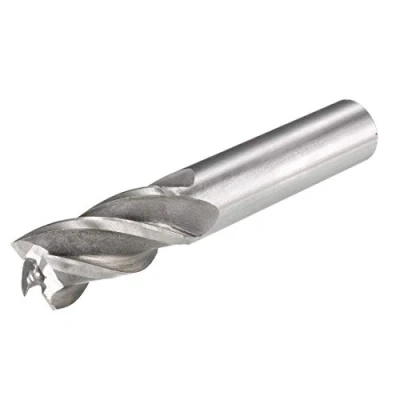 Image of sourcingmap 16mmx17mmx32mmx92mm Machining Cutting Tool Helical Groove 4 Flute Straight Shank Milling Cutter End Mill