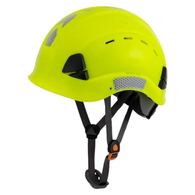 Image of LOHASTAR Hard Hats Construction Safety Helmet Adjustable Men Worker CE Hardhat Lime Hat with Chin Strap Industrial Helmet(UK A3 Lime)