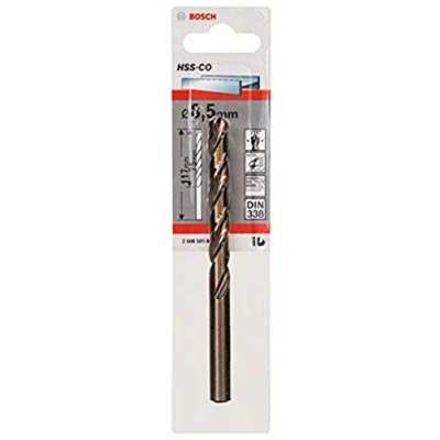 Image of Bosch Accessories HSS Co Metal drill Bit (stainless steel, 8.5 x 75 117 mm, accessory driver)