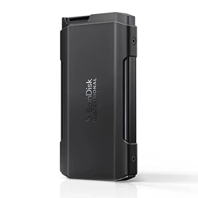 Image of SanDisk Professional 2TB PRO Blade Transport Portable and Modular NVMe SSD, Up to 2000MB/s, USB C, 3.2 gen 2x2, Solid State Drive