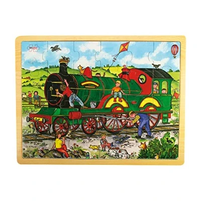 Image of Bigjigs Toys Tray Puzzle Train