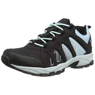 Image of Hi Tec Warrior Walk Womens Shoes Charcoal/Blue 5 (38)