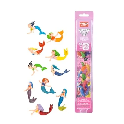 Image of Wild Republic 20857 Nature Tube Animals, Mermaid, One size