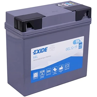 Image of 2346800, 61212306200, 61212346800 Starter Battery EXIDE Gel GEL12 19 12V 19Ah 170A B0
