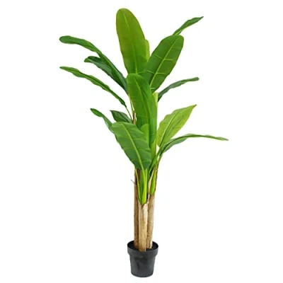 Image of Leaf Design UK Artificial Tropical Plants and Trees, Banana, 180cm