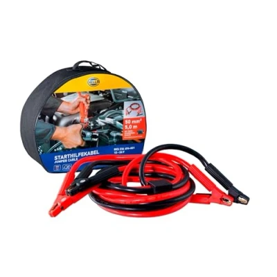 Image of V9905000 Jumper cables HELLA 8KS 236 694 001 with overvoltage protection 750A 12, 24V