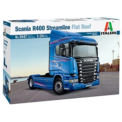 Image of Italeri ITA3947 1:24 Scania R400 Streamline Car Model kit, Unvarnished