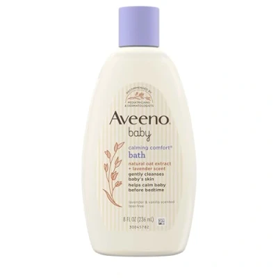 Image of Aveeno Baby Calming Comfort Bedtime Bath and Wash, 250 ml (Pack of 2)