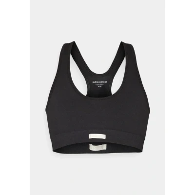 Image of Björn Borg Studio LOW Seamless BRA Light support sports bra, Women&#039;s, Size: L/XL, Black beauty