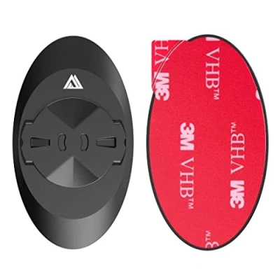 Image of KOM Cycling Edge Universal Phone Adapter Attach Your Smartphone to Any Bike Mount Quarter Turn Adhesive