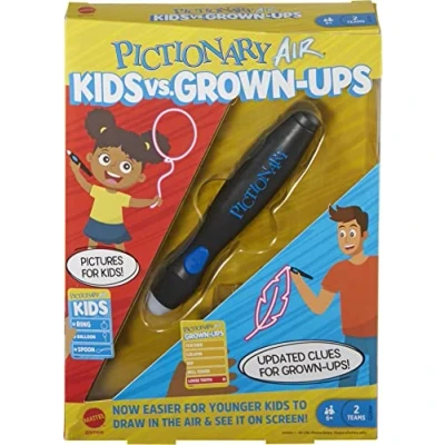Image of Mattel Games Pictionary Air Kids vs. Grown Ups