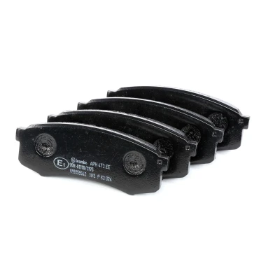 Image of 4605A389, 4605A458 Brake pad set BREMBO P 83 024 excl. wear warning contact without accessories TOYOTA: 4Runner Off Road, Land Cruiser Prado 150