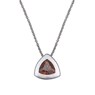 Image of Orphelia WoMens 925 Sterling Silver Chain with Pendant ZH 4567 One Size