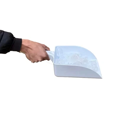 Image of Large Plastic Ice Scoop/Shovel Ideal for Machines, Buckets in Kitchens or Pet Food (1 Scoop)
