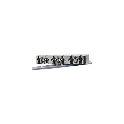 Image of Guyker 43mm Stainless Steel Ball Adjustable Guitar Nut Adjust Bridge Split Regulation Replacement Parts Compatible with Gibson Les Paul LP Style