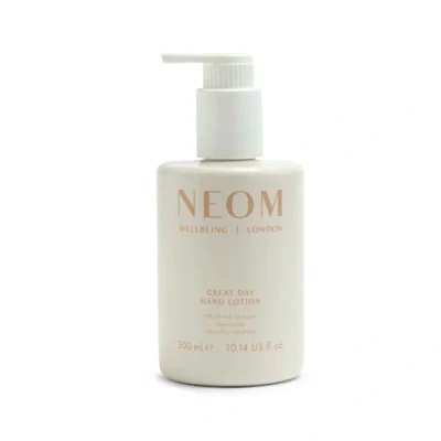 Image of NEOM Hand Lotion (300ml, Great Day) Wild Mint &amp; Mandarin