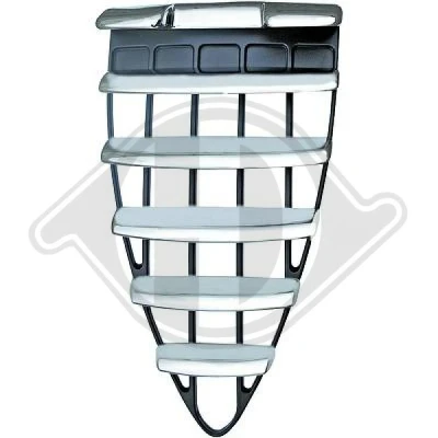 Image of 0000046827801, 0046556597, 46556597, 46827801 Radiator Grill DIEDERICHS Priority Parts 3041040 chrome