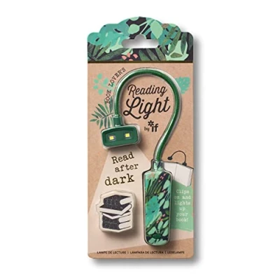 Image of IF Book Lover&#039;s Reading Light Botanical, Green