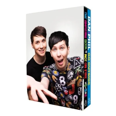 Image of Dan and Phil Boxed Set: The Amazing Book Is Not on Fire; Go Outside