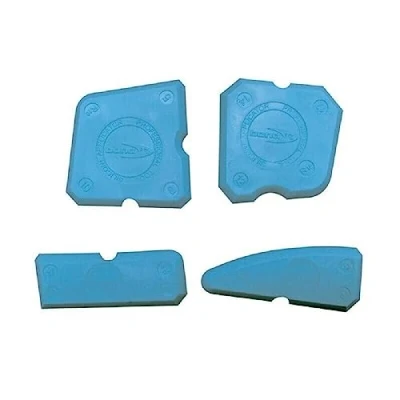 Image of Bond it 4pcs Silicone Sealant Spreader Profiling Applicator Caulk Tool Kit Set for Ceramic Tile Fugi Grouting Remover Scraper Corner Bathroom Kitchen Plumbers Carpenters