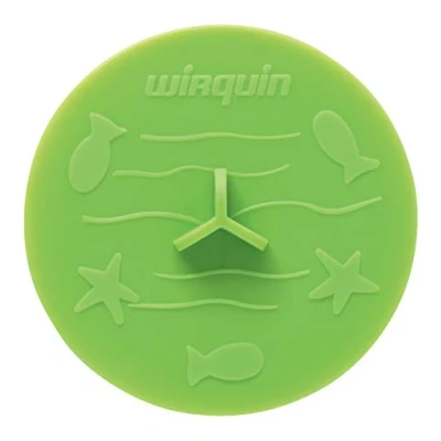 Image of Wirquin 39222301 Frisby Universal Sink Plug Diameter 110 mm, green,