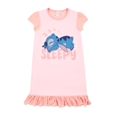 Image of Disney Lilo &amp; Stitch Girls Nightdress, Nightie 11 12 Years Pink