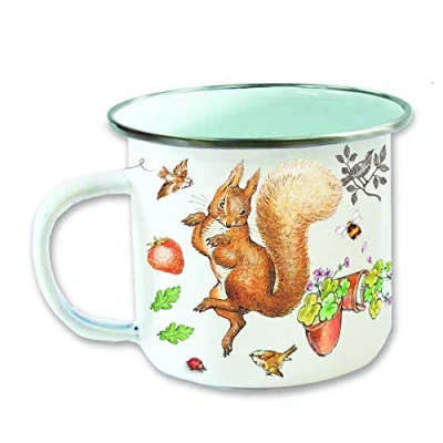 Image of Peter Rabbit Enamel Mug, White, 1 Count (Pack of 1)