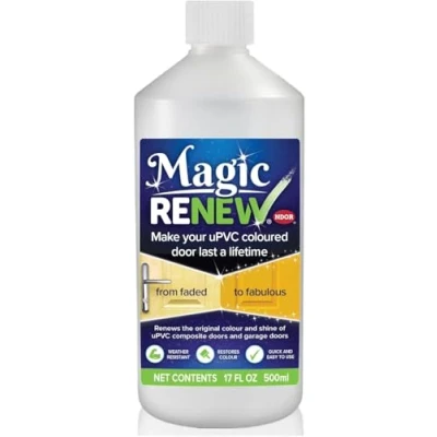 Image of NDOR Magic Renew uPVC Door Colour Restorer, 500ml, Weather Resistant, Faded Composite Restorer (0.5 Liters)