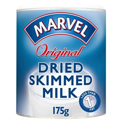 Image of Marvel Original Dried Skimmed Milk Powder 175g (Pack of 2) Sold by DSDelta Ltd