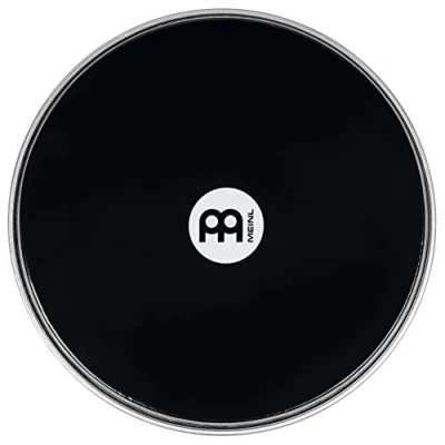 Image of Meinl Percussion Doumbek Head Accessory Synthetic For 8.45 Inch Doumbeks Diameter 21.463 cm Artisan Plastic, Black (HEAD 137)