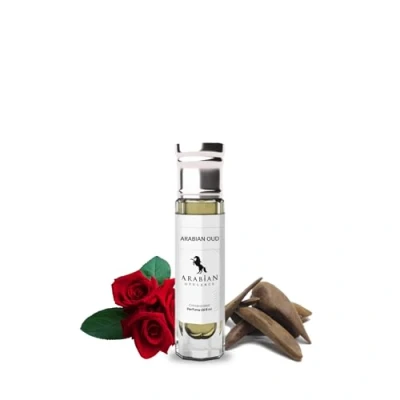 Image of ARABIAN Opulence FR306 OUD Roll on Perfume Oil Concentrated Fragrance Body Long Lasting Based for Men and Women Travel Size Alcohol Free Bottle (6ml)