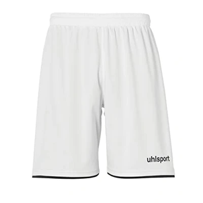 Image of uhlsport Club Men&#039;s Football Shorts, Mens, 100380602, Black White, 8 Years