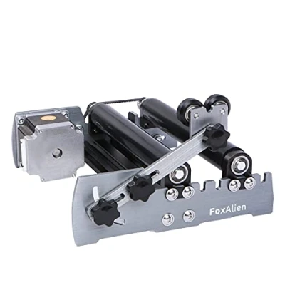 Image of R57 Y axis Rotary Roller Engraving Module for Cylindrical Objects Curved Surface FoxAlien 4040 XE CNC Router Machine