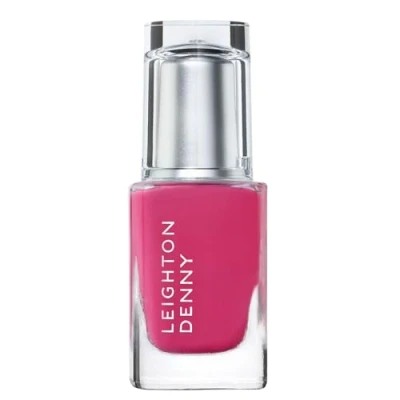 Image of LEIGHTON DENNY Plush Pink Nail Polish, High Performance Varnish 12ml