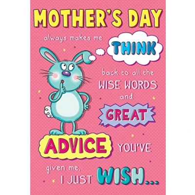 Image of Regal Publishing Humour Funny Mother&#039;s Day Card 9 x 6 inches