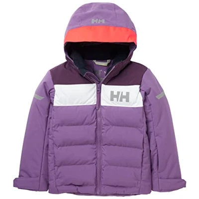 Image of Helly Hansen Unisex Kids Vertical Ins Jacket, CRUSHED GRAPE, 2 Years UK