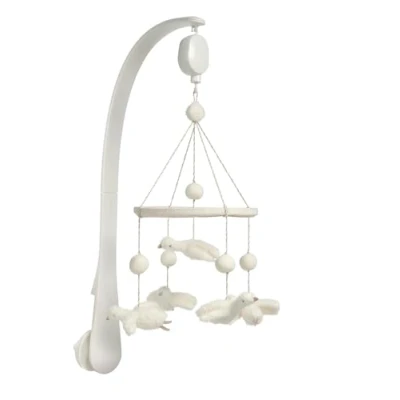 Image of Mamas &amp; Papas Musical Cot/Cotbed Mobile Welcome to The World Duckling