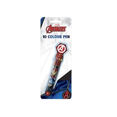Image of Marvel Avengers Multicolour Pen, 10 Colour Pen for Office School Supplies Students Children Gift